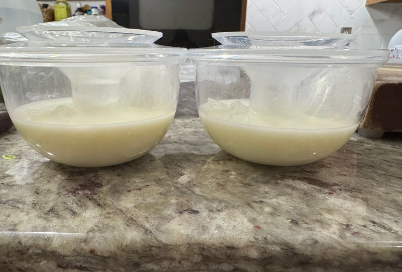 Photo submitted with Cindy M.'s review of the Silicone Collection Cups