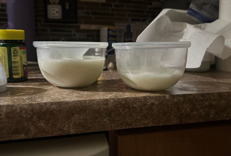 Photo submitted with Alexis W.'s review of the Silicone Collection Cups