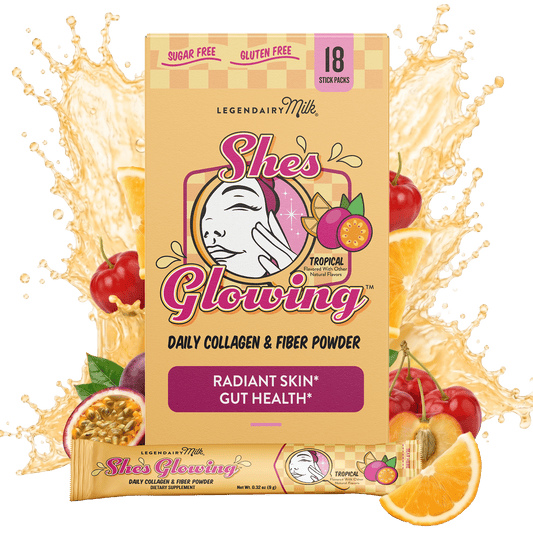 She’s Glowing™ Collagen Peptides & Fiber Powder