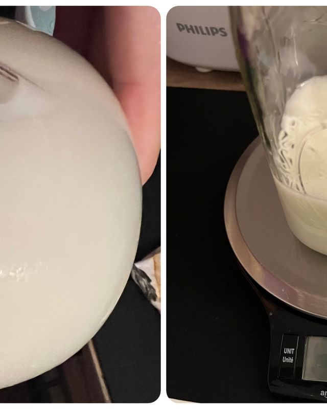Customer photo of the Legendairy Milk Silicone Collection Cups in use